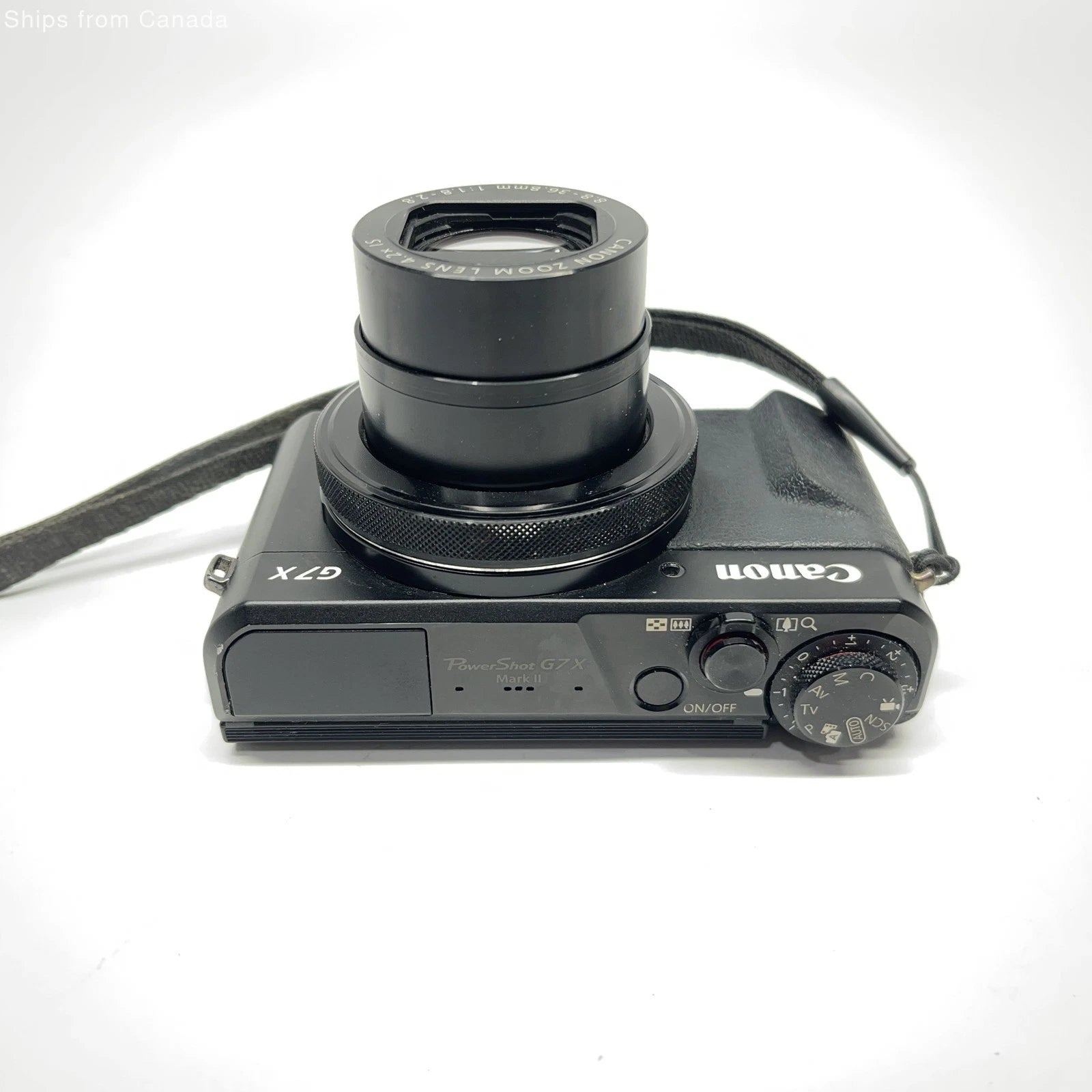 Canon PowerShot G7 X Mark II Digital Camera - 20.1 MP 4.2x Zoom - Lens Stuck