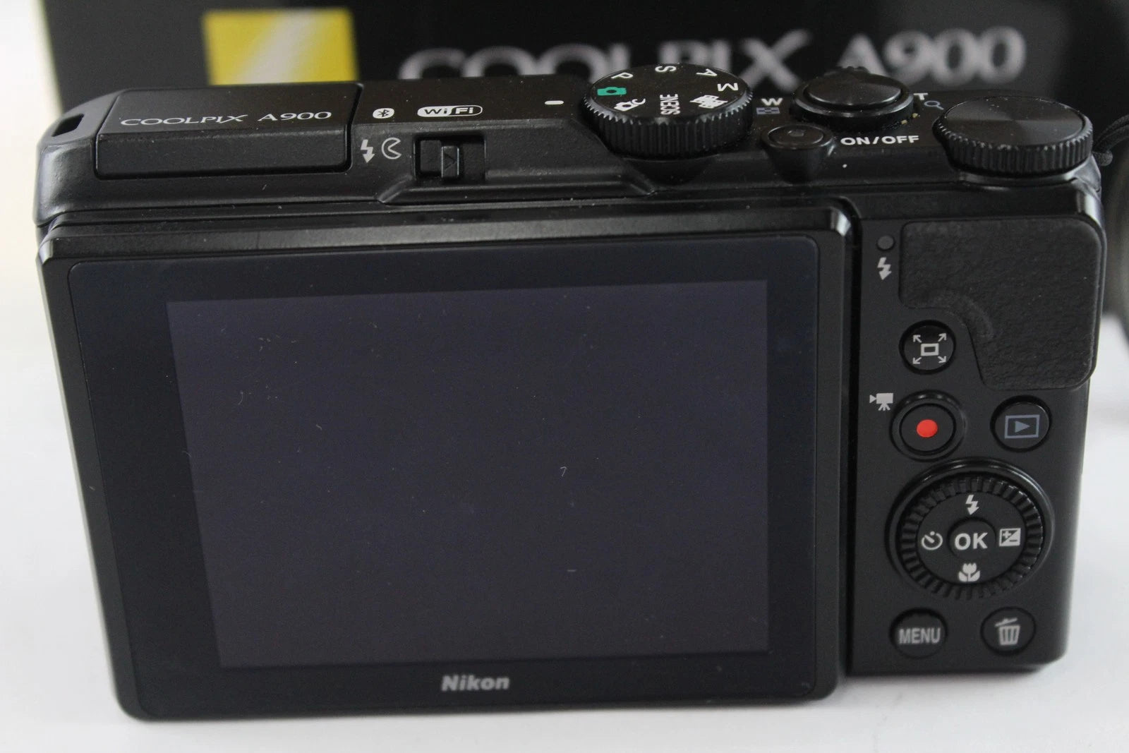 Nikon Coolpix A900 Digital Compact Camera Working w/ 35x Optical Zoom