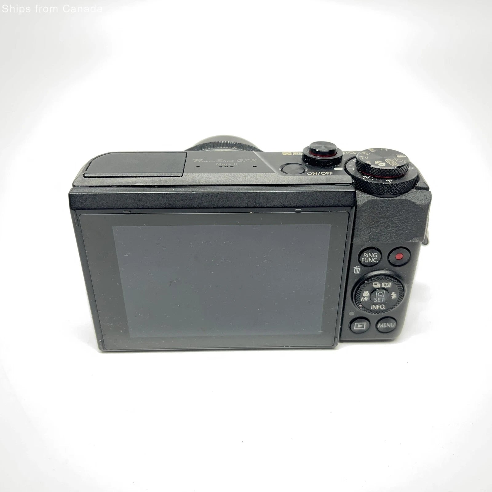 Canon PowerShot G7 X Mark II Digital Camera - 20.1 MP 4.2x Zoom - Lens Stuck