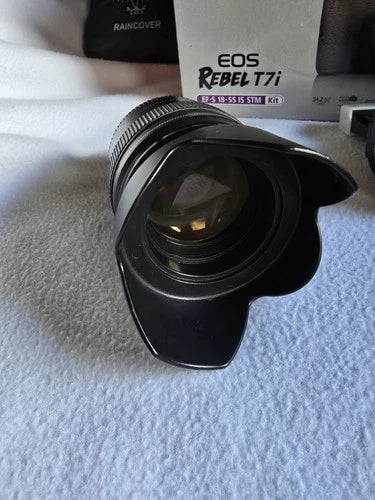 Canon Eos Rebel T7I Camera Lot Of Lenses, Canon flash, Battery Grip And More