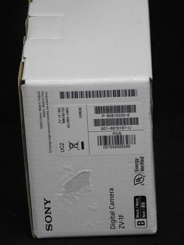 Sony ZV-1F 20.1MP Vlogging Camera - Black