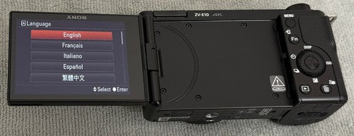 Sony Alpha ZV-E10 24.2MP 4K Camera Kit w/16-50mm Lens (887 Shutter) -Near Mint!