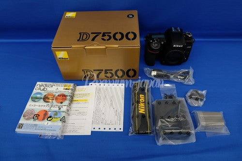 Nikon D7500 20.9MP Digital SLR Camera - Black (Body Only)