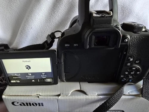 Canon Eos Rebel T7I Camera Lot Of Lenses, Canon flash, Battery Grip And More