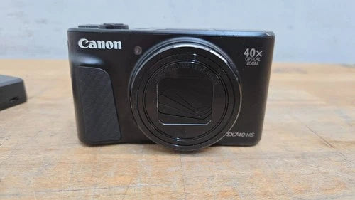 Canon PowerShot SX740 HS, 20.3MP Point & Shoot Camera, w/ 2 Batteries