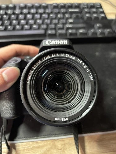 Canon EOS Rebel T7i 24.2MP DSLR Camera EF-S 18-55mm f/4-5.6