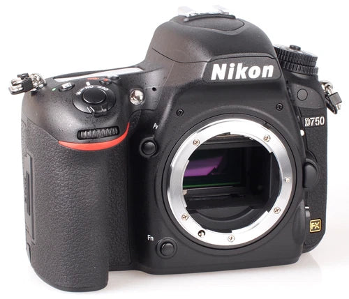 Nikon D750 24.3 MP Digital SLR Camera - Black (Body Only)