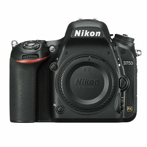 Nikon D750 24.3MP Digital SLR Camera Body Only with 3.2" LCD Screen - Black