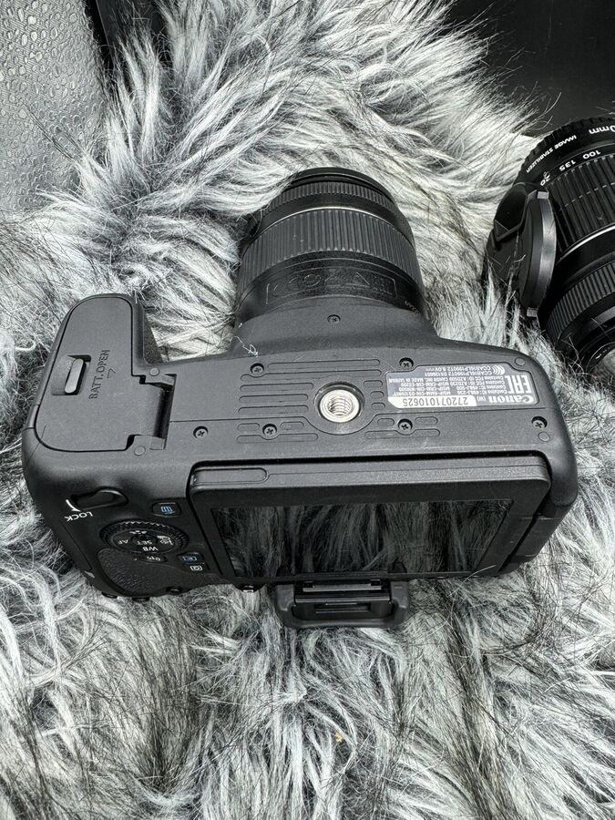 Canon EOS 77D 24.2 MP Digital Slr Camera with EF-S 18-55mm + ef-s 55-250mm Lenses