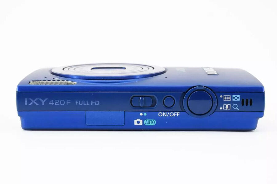 Canon IXY 420F PowerShot ELPH 320 HS IXUS 240 HS 16.1MP Digital Camera - Blue