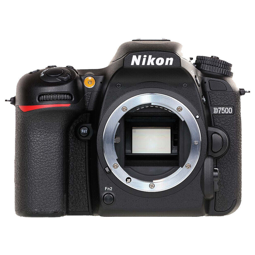 Nikon D7500 20.9MP Digital SLR Camera - Black (Body Only)