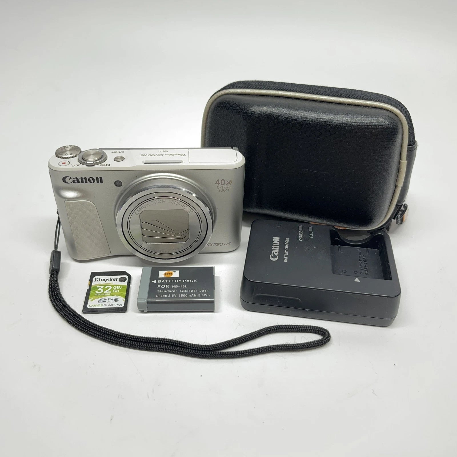 Canon Canon PowerShot SX730 HS White Digital Camera - 20.3 MP 40x Zoom