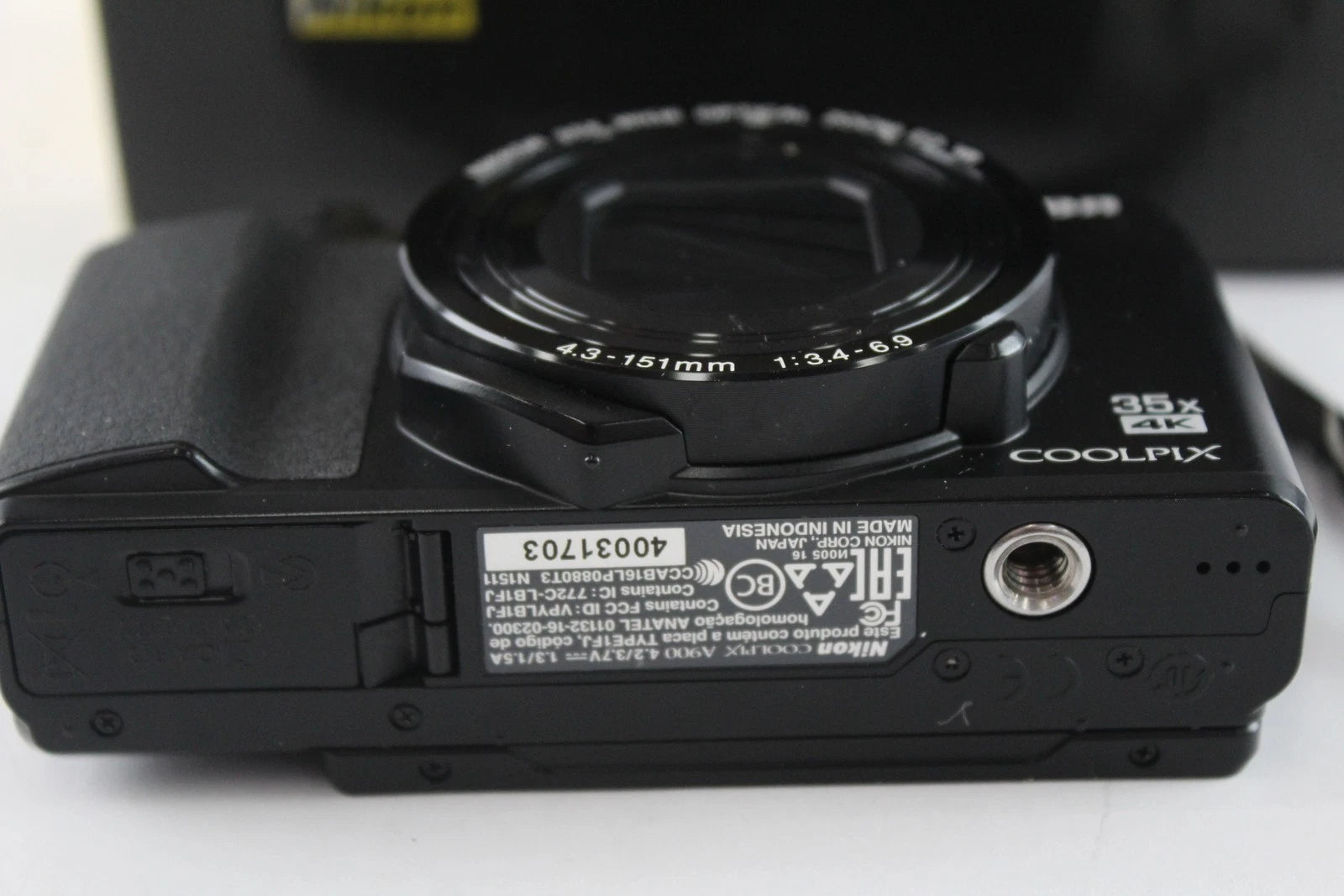 Nikon Coolpix A900 Digital Compact Camera Working w/ 35x Optical Zoom