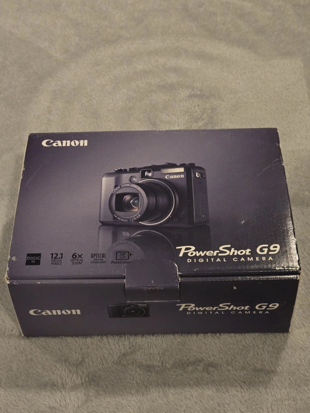 Canon PowerShot G9 MINT Complete Box + Extras CCD Camera