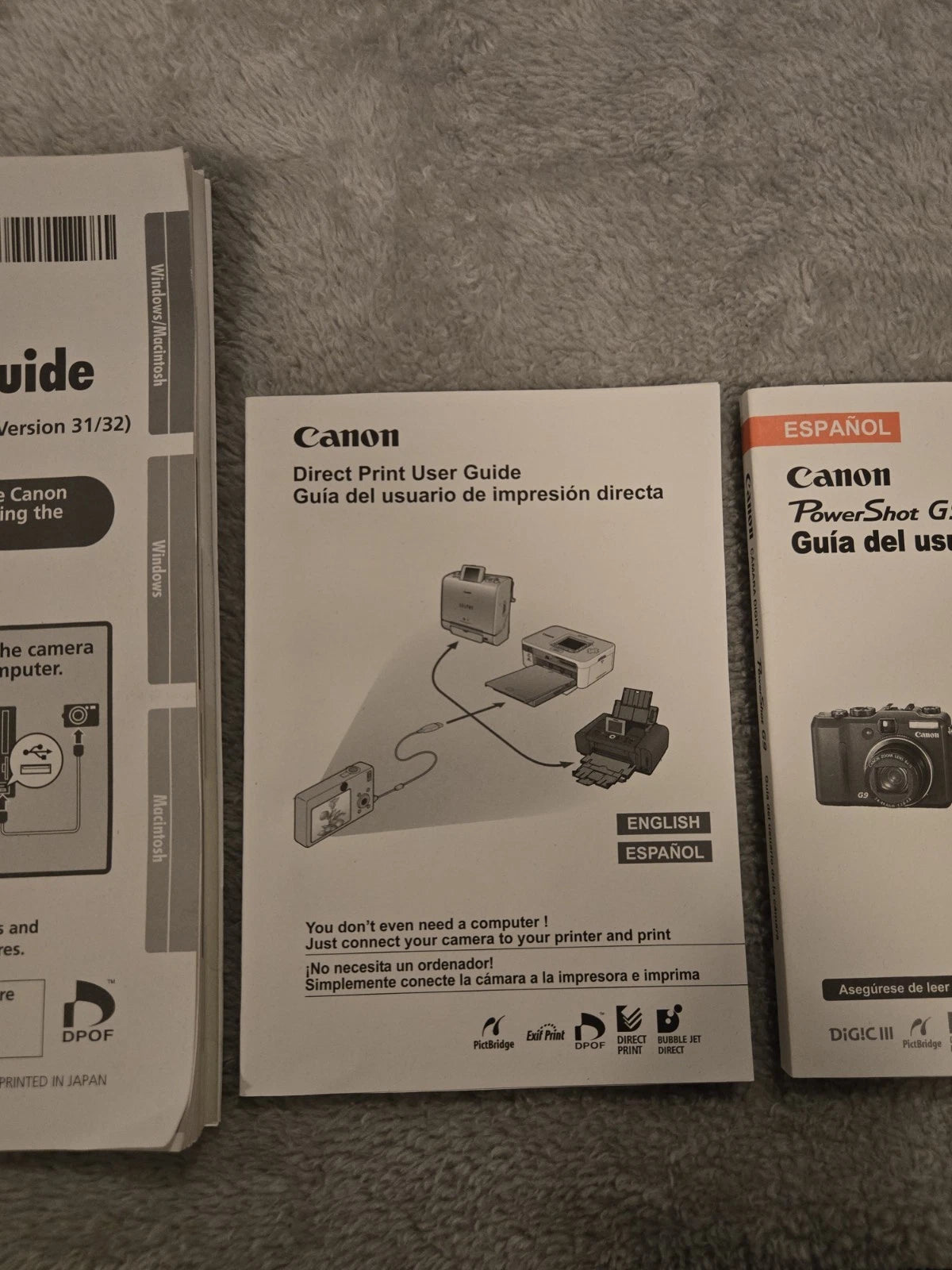 Canon PowerShot G9 MINT Complete Box + Extras CCD Camera