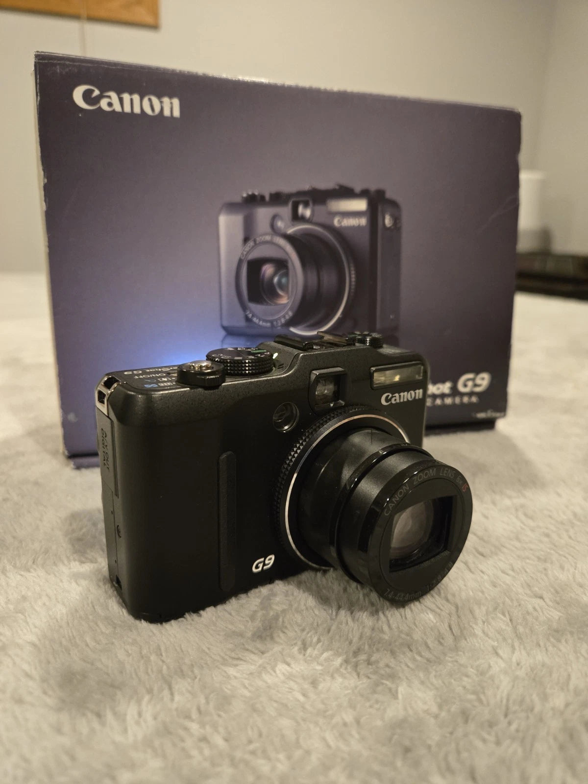 Canon PowerShot G9 MINT Complete Box + Extras CCD Camera