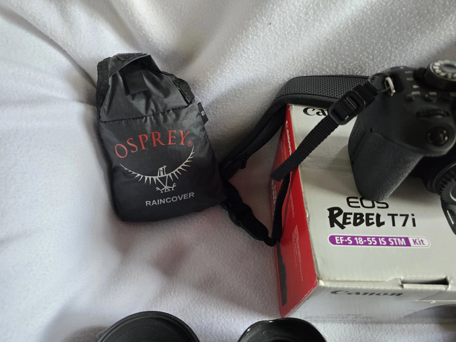 Canon Eos Rebel T7I Camera Lot Of Lenses, Canon flash, Battery Grip And More