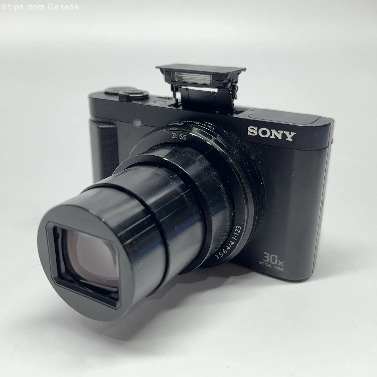 Sony Cyber-Shot DSC-HX80 Black - 18.2 MP 30x Zoom - Tested - No Battery