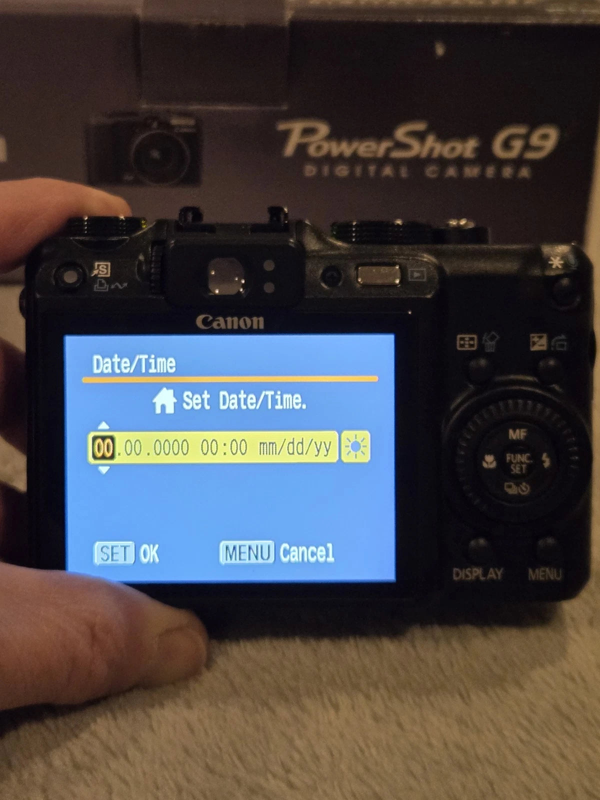 Canon PowerShot G9 MINT Complete Box + Extras CCD Camera
