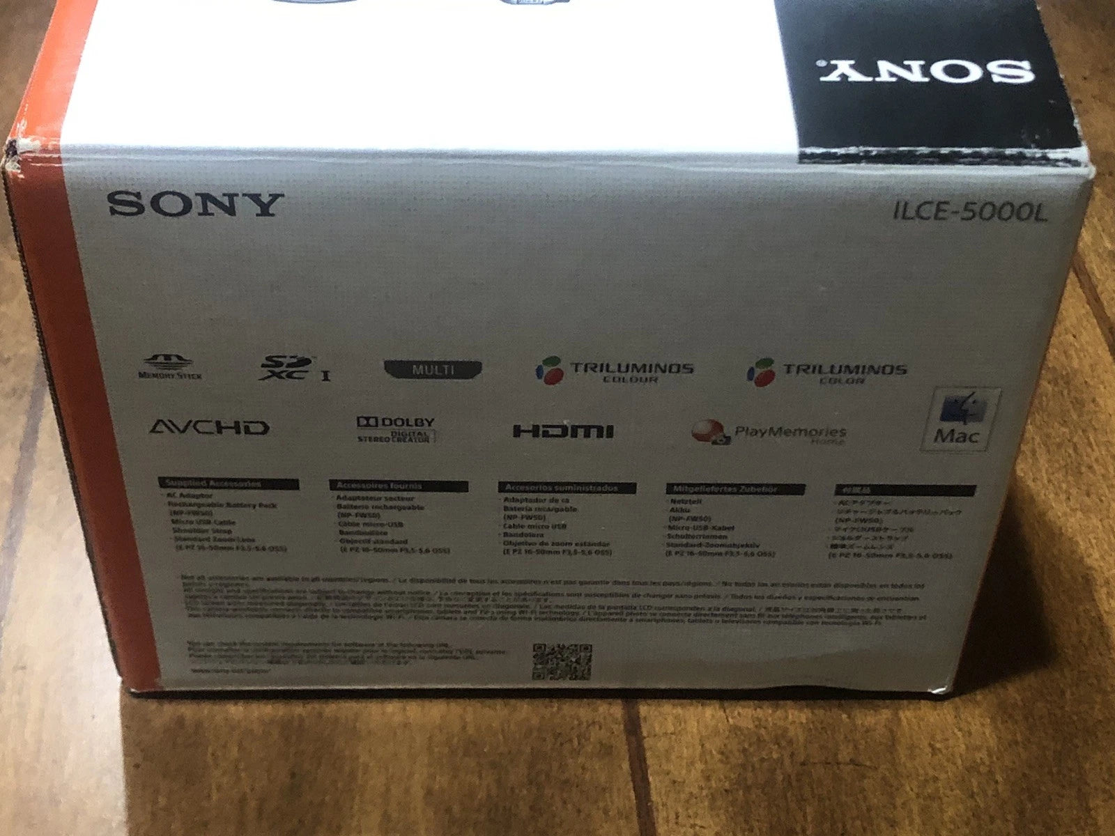 Sony A5000 & 16-50mm Lens Digital Camera Alpha Mirrorless - NEW