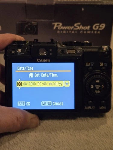 Canon PowerShot G9 MINT Complete Box + Extras CCD Camera