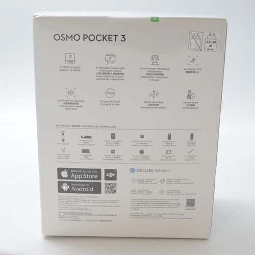 DJI Osmo Pocket 3 Creator Combo 4K Gimbal Camera