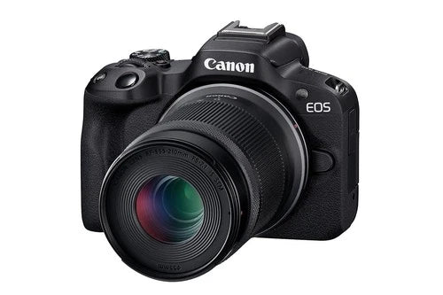 Canon EOS R50 4K Video Mirrorless Camera with RF-S 18-45mm f/4.5-6.3 IS STM Lens - Black
