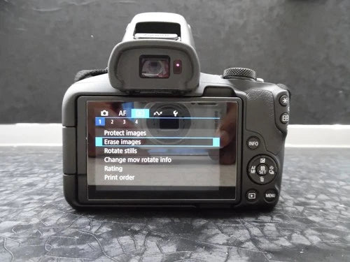Canon EOS R50 Mirrorless Camera RF-S 18-45mm Lens