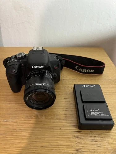 Canon EOS Rebel T7i 24.2MP DSLR Camera EF-S 18-55mm f/4-5.6