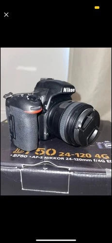 Nikon D750 24.3MP Digital SLR Camera Body Only with 3.2" LCD Screen - Black
