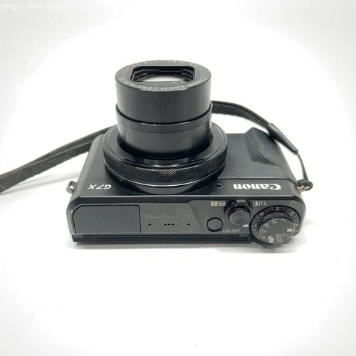 Canon PowerShot G7 X Mark II Digital Camera - 20.1 MP 4.2x Zoom - Lens Stuck