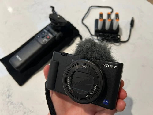 Sony ZV-1 MK2 Compact Digital Vlogging Camera 20.1MP + Tripod Remote