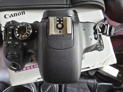 Canon Eos Rebel T7I Camera Lot Of Lenses, Canon flash, Battery Grip And More