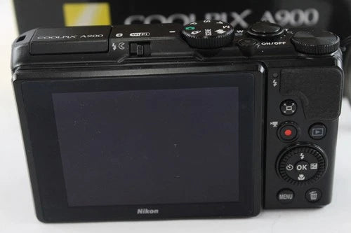 Nikon Coolpix A900 Digital Compact Camera Working w/ 35x Optical Zoom