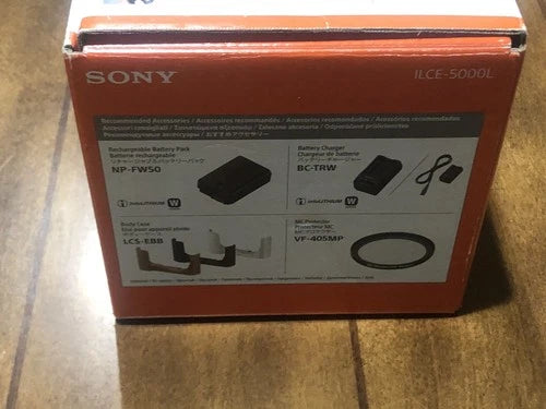 Sony A5000 & 16-50mm Lens Digital Camera Alpha Mirrorless - NEW