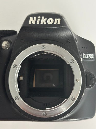 Nikon D3200 24.2 MP Digital SLR Camera - Black (Body Only)
