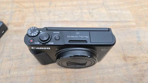 Canon PowerShot SX740 HS, 20.3MP Point & Shoot Camera, w/ 2 Batteries