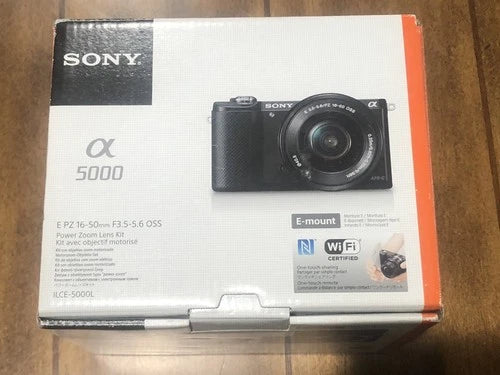 Sony A5000 & 16-50mm Lens Digital Camera Alpha Mirrorless - NEW