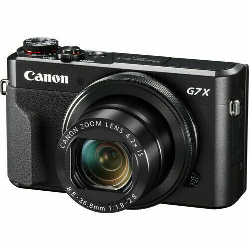 Canon PowerShot G7 X Mark II 20.1MP Compact Camera - Black